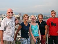 Anne, Benia, Hanna und Kim in Kuala Lumpur