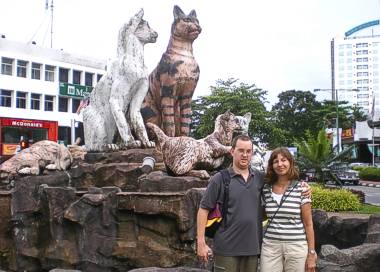 Kuching, Stadt der Katzen