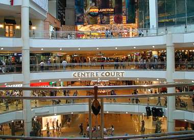 Megamall innen